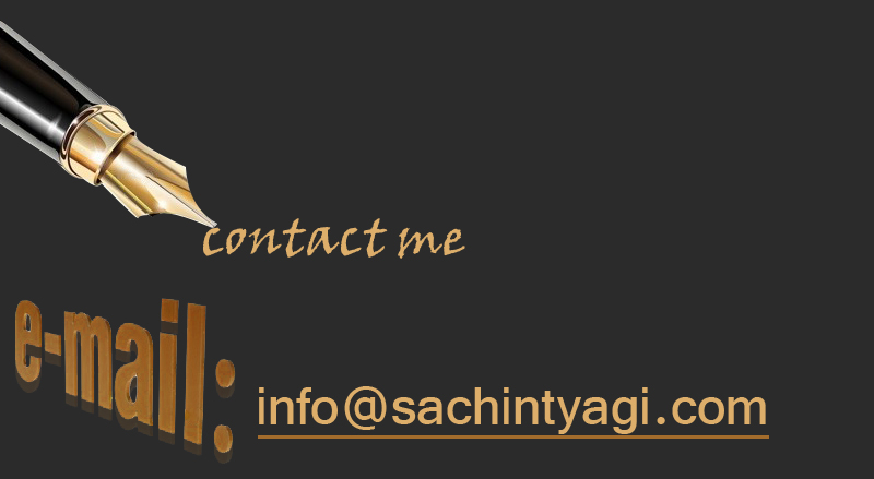 Contact Sachin Tyagi